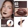 Oulac Brown Lip Liner Pencil 2in1 Retractable Makup Crayon for Lipliner and Eyeliner Highly Pigmented Smooth Long Lasting and Waterproof Formula Vegan Beauty 03 Teddy