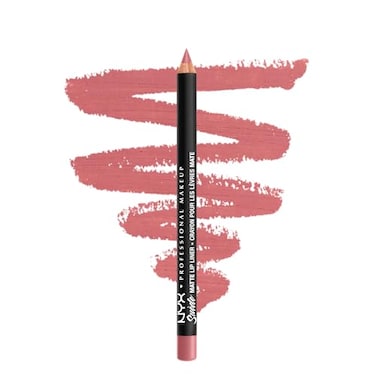 NYX PROFESSIONAL MAKEUP Suede Matte Lip Liner VelvetySmooth LongLasting Formula For A Defined Lip Makeup Look Tea Cookies Pink