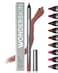 Wonderskin Lipliner Pencil 360 Contour Lipliner Long Lasting Sharpenable Waterproof and TransferProof Brown Lip Liner Pencil Saddle