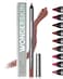 Wonderskin Lipliner Pencil 360 Contour Lipliner Long Lasting Sharpenable Waterproof and TransferProof Brown Lip Liner Pencil Saddle