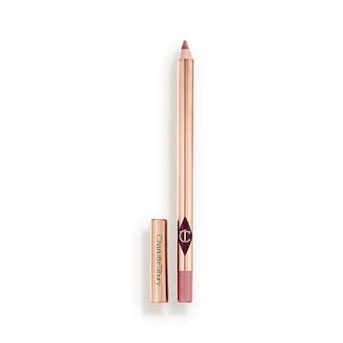 Charlotte Tilbury Lip Cheat Lip Liner Pencil Gives Lips a FullerLooking Defined Pout Enriched with Jojoba Oil Hyaluronic Acid Waterproof SmudgeProof TransferProof Pillow Talk