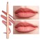 Oulac Waterproof Lipliner Pencil Smooth and Creamy Retractable Lip Makeup for Precision Application Vegan CrueltyFree LL04 Sunlit Peach