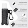 QIANHAI Keychain Lipstick Sleeves Chapstick Clipon Sleeve Pouch Elastic Lip Balm Holster Stretch Holder Travel Accessories 4Black