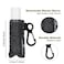 QIANHAI Keychain Lipstick Sleeves Chapstick Clipon Sleeve Pouch Elastic Lip Balm Holster Stretch Holder Travel Accessories 4Black