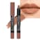 BINGBRUSH Matte Lipstick long lasting Velvet Lip Crayon Lip Pencil Longwear Lipstick Waterproof LipColor Stick with Smooth Lightweight Formula Lipstain Pen Lipliner makeup17
