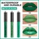 evpct 3Pcs Dark Pale Teal Forest Emerald Green Matte Glitter Shimmer Shiny Liquid Lipstick Lip Stain Sets for Women MatteLipstick Long Lasting Waterproof 24 hr Magic Lipstick 24 Hours original