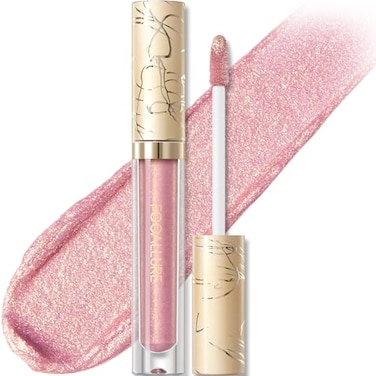 FOCALLURE Metallic Liquid LipstickNon Stick Cup Lip GlossHigh Impact Lip Color with Transferproof WearLong Lasting Waterproof Lipstick Makeup for WomenCelebration Day