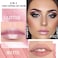 Kaely 2in1 Light Pink Metallic Lipstick and Lip Liner Shimmer Liquid Metallic Lipsticks for Women Glitter Lip Gloss Stain Long Lasting Waterproof Smudge Proof 24 Hour Vegan Makeup 02