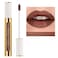MAKI YIKA Brown Lipstick for Women Metallic Lipsticks Glitter Long Lasting Lipstick No Smudge No Transfer Liquid Lip Gloss BR04 After Heat