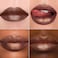 MAKI YIKA Brown Lipstick for Women Metallic Lipsticks Glitter Long Lasting Lipstick No Smudge No Transfer Liquid Lip Gloss BR04 After Heat