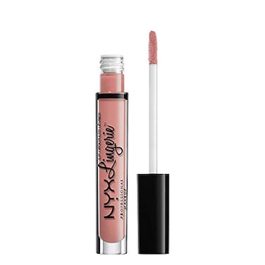 NYX PROFESSIONAL MAKEUP Lip Lingerie Matte Liquid Lipstick Silk Indulgent Baby Pink Nude