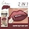 USHAS 2 in 1 Waterproof Lipstick and Lip Liner Combo Set Long Lasting Matte Lip Pen for Women Makeup Kit G4 Pack of 1