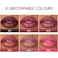 USHAS 2 in 1 Waterproof Lipstick and Lip Liner Combo Set Long Lasting Matte Lip Pen for Women Makeup Kit G4 Pack of 1