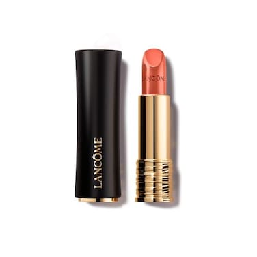 LancÃ´me Lancme LAbsolu Rouge Hydrating Cream Lipstick SmudgeResistant Luminous Finish Up To 18HR Comfort 112 Crme De Marron
