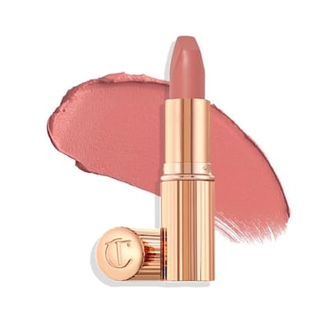Charlotte Tilbury Matte Revolution Lipstick Long Lasting Matte Lipstick Giftable Beauty Essential with Buildable Color LipLoving Ingredients Creamy Easy to Blend Formula Pillow Talk Original