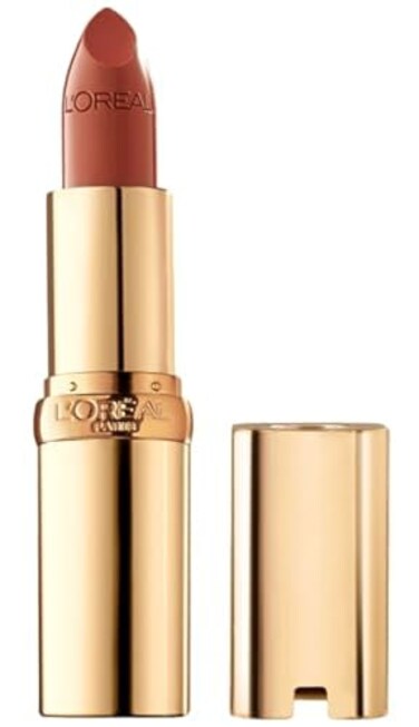 L'Oreal Paris LOreal Paris Colour Riche Original Creamy Hydrating Satin Lipstick with Argan Oil and Vitamin E Brazil Nut 1 Count
