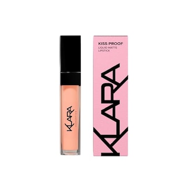 Klara Cosmetics Kiss Proof Liquid Matte Lipstick 21 Naughty Nude by Klara for Women 027 oz Lipstick