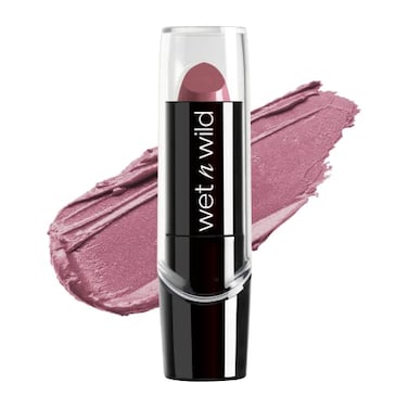 wet n wild Silk Finish Lipstick Hydrating Rich Buildable Lip Color Formulated with Vitamins AE Macadamia for Ultimate Hydration CrueltyFree Vegan Secret Muse