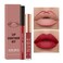 MIELIKKI 2Pcs Matte Liquid Lipstick and Lip Liner Set One Step Lips Makeup Kit NonStick Cup Lip Gloss Lip Liner Pen High Pigmented Waterproof LongLasting 12