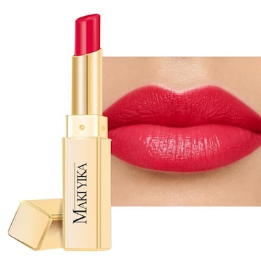 MAKI YIKA Moisture Red Lipstick for Women Hydrate Tinted Lip Balm for Mothers Day Dry Cracked Lips Sheer Lipstick Lip Tinted Glossy FinishMA066 Raspberry