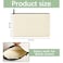 OKBA Blank Canvas Bag Zipper Pouch Makeup Bags Bulk MultiPurpose Canvas Pouch with Sturdy Zipper Cosmetic Bag Travel Toiletry Bag for DIY Craft Projects Storage 73 x 47 inches
