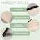 OKBA Blank Canvas Bag Zipper Pouch Makeup Bags Bulk MultiPurpose Canvas Pouch with Sturdy Zipper Cosmetic Bag Travel Toiletry Bag for DIY Craft Projects Storage 73 x 47 inches