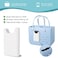 Everfunny 3 Pcs Clear Bogg Beach Tote Bag with 4 Pcs Insert Hooks and 1 Phone Holder Accessories for Bogg Bags Travel Makeup Clean Toiletry Brush Organizer Cosmetic Divider Storage Inner Pouch White s
