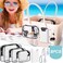 Everfunny 3 Pcs Clear Bogg Beach Tote Bag with 4 Pcs Insert Hooks and 1 Phone Holder Accessories for Bogg Bags Travel Makeup Clean Toiletry Brush Organizer Cosmetic Divider Storage Inner Pouch White s