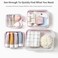 FFpaw 4 Pack Clear Bogg Beach Makup Bag Accessories with 3 Pack Insert Hooks for Bogg Bags Clear Bogg Makeup Pouches Phone Holder for Bogg Bags Divider Storage Inner Compatible Pouch Travel Cosmetic B