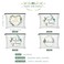 Weewooday 8 Pcs Bridesmaid Makeup Bag Matron of Honor Gifts Bridal Bag for Bridal Wedding Party GiftLeaves Pattern