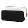 AIBFRID 2PCS Silicone Makeup Brush Bag Travel Zipper Makeup Bag Small Makeup Brush Case Makeup Brush Holder for TravelBlack White