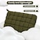 ANKICK Quilted Makeup Bag and Zip Card Pouch Key Chain Puffer Cosmetic Bag Travel Cute Makeup Bag Organizer Mini Coin Purse