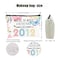 Aodmti 13th Birthday Makeup Bag Multicolor Butterfly Flower Cosmetic Case for Girls Travel Size Zipper Closure