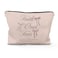 BARPERY Pink Christian Makeup Bag Faith Over Fear Coquette Bow Preppy Girly Gift