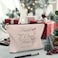BARPERY Pink Christian Makeup Bag Faith Over Fear Coquette Bow Preppy Girly Gift