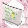 BDPWSS Frog Gift For Frog Lovers Frog Makeup Bag Fully Rely On God Frog Themed Cosmetic Bag Frog Owner Gift Frog Christian Gift Frog on god