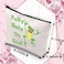 BDPWSS Frog Gift For Frog Lovers Frog Makeup Bag Fully Rely On God Frog Themed Cosmetic Bag Frog Owner Gift Frog Christian Gift Frog on god