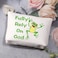 BDPWSS Frog Gift For Frog Lovers Frog Makeup Bag Fully Rely On God Frog Themed Cosmetic Bag Frog Owner Gift Frog Christian Gift Frog on god