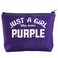 BWWKTOP BWKTOP Purple Fans Cosmetic Makeup Bag Purple Lovers Gift Zipper Pouch Bag Merchandise