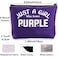 BWWKTOP BWKTOP Purple Fans Cosmetic Makeup Bag Purple Lovers Gift Zipper Pouch Bag Merchandise