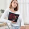 BWWKTOP Night Stalker Cosmetic Makeup Bag Horror Killer Inspired Gifts One Two Coming For You Zipper Bag Halloween Party Merch One Two Freddy