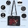 BWWKTOP Night Stalker Cosmetic Makeup Bag Horror Killer Inspired Gifts One Two Coming For You Zipper Bag Halloween Party Merch One Two Freddy BG