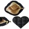 CECKQUE Soft Checkered Quilted Puffy Makeup Bag for Women Aesthetic Puffer Cosmetic Bag Pouch for Purse Black