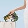 FFpaw Clear Makeup Bag Organizer TSA Approved Portable Travel Toiletry Bag Clear Cosmetic Bag Case Small Make Up Bag Mini Makeup Pouch for Purse Transparent Car Essentials for Women Men Green