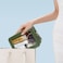 FFpaw Clear Makeup Bag Organizer TSA Approved Portable Travel Toiletry Bag Clear Cosmetic Bag Case Small Make Up Bag Mini Makeup Pouch for Purse Transparent Car Essentials for Women Men Green