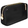 DANCOUR Clear Makeup Bag Mini Makeup Bag for Purse Mini Pouch Purse Clear Pouch Small Cosmetic Travel Case Travel Cosmetic Case Small Black