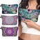 Deanfun Makeup Bag 3pcsset Super Funny 3D Printing Women Cosmetic Bag Multifunction Pencil HolderMandala 3
