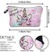 Deanfun Makeup Bag 3pcsset Super Funny 3D Printing Women Cosmetic Bag Multifunction Pencil HolderUnicorn