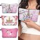Deanfun Makeup Bag 3pcsset Super Funny 3D Printing Women Cosmetic Bag Multifunction Pencil HolderUnicorn