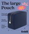 Embla Large Makeup Bag and Waterproof Nylon Travel Toiletry Bag Large Capacity Cosmetic Zipper Pouch Navy Blue